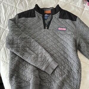 Vineyard vines quilted shep quarter zip
